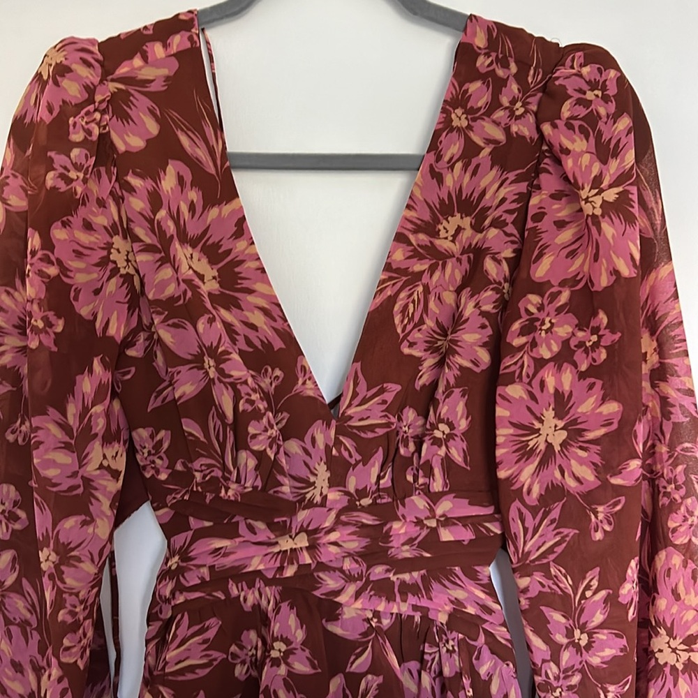 ASTR THE LABEL Anora Floral Tiered Maxi Dress - Picture 5 of 6